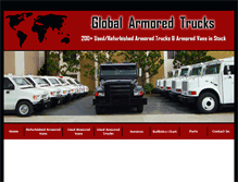 Tablet Screenshot of globalarmoredtrucks.com